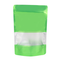 Sacs d'emballage alimentaire en plastique imprimés sur mesure, à fond plat, avec fermeture éclair, type pochette autoportante, vente en gros