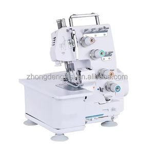 Mini Máquina de Coser Portátil para el Hogar, Eléctrica, Overlock, 4 Hilos de Alimentación Manual, Máquina de Coser Doméstica de Cama Plana - Product Image 1