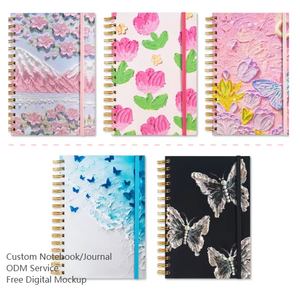 Tạp Chí nghệ thuật ràng buộc xoắn ốc-Sổ phác thảo trống để vẽ, vẽ và vẽ nguệch ngoạc (50 cái moq) - Product Image 1