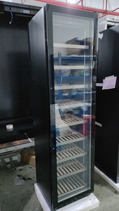 Étagères en bois avec logo personnalisé, tiroir en verre, porte en verre, affichage numérique, refroidisseur à <span class=keywords><strong>vin</strong></span>, refroidisseur à boissons, réfrigérateur à <span class=keywords><strong>vin</strong></span> avec lumière LED - Product Image 6