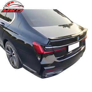 Alerón Trasero Estilo IKON para BMW Serie 7 G12 2016-2022, Impresión de Fibra de Carbono - Product Image 2