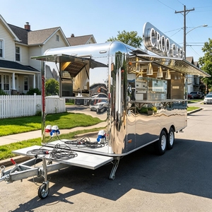 Camion de restauration mobile entièrement équipé pour la vente de café, crème glacée, hot-dogs, pizzas, churros, BBQ et autres plats rapides, à <span class=keywords><strong>vendre</strong></span> en Allemagne - Product Image 1