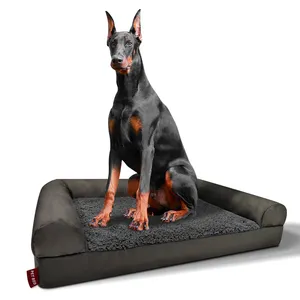 पालतू फर्नीचर उत्पादों धो सकते हैं बड़े फोम आर्थोपेडिक सोफे शैली पालतू और कुत्ते बिस्तर