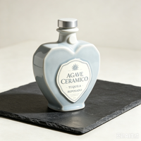 Bouteille en céramique personnalisée TONFO pour tequila, bouteille décorative en céramique pour spiritueux, emballage pour spiritueux