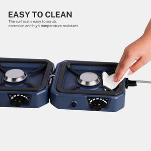 Estufa <span class=keywords><strong>de</strong></span> <span class=keywords><strong>Gas</strong></span> Plegable <span class=keywords><strong>de</strong></span> Doble Llama Automática para Exteriores HOMFUL, Estufa <span class=keywords><strong>de</strong></span> <span class=keywords><strong>Gas</strong></span> Portátil <span class=keywords><strong>de</strong></span> <span class=keywords><strong>Butano</strong></span> para Acampar al Aire Libre - Product Image 3