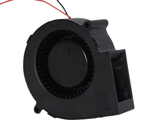 พัดลมระบายความร้อนแบบแกนไฟฟ้าอุณหภูมิสูง 12V DC ลูกปืนเม็ดกลม พลาสติก OEM ได้รับการรับรองมาตรฐาน CE - Product Image 3