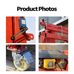 Plateforme élévatrice électrique pliable automatique à bas prix, <span class=keywords><strong>hauteur</strong></span> réglable, avec plateforme antidérapante en acier, 4m-10m - Product Image 4