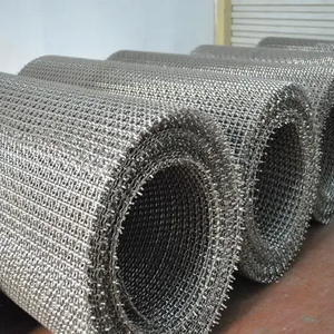 316L Stainless Steel Woven Wire <b>Mesh</b> Corrosion Resistant Filter <b>Screen</b> - Product Image 2