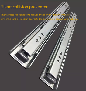 5301T Heavy Duty 18 pulgadas 115kg Runner Rail 53mm de ancho Rodamiento de bolas Toboganes de cajón para escalera Gabinete Cajón Toboganes - Product Image 4