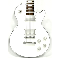Guitare électrique de style Les Paul, édition limitée Pure Ice, finition blanche brillante, Eastern Music Hardluck Kings BOSSMAN