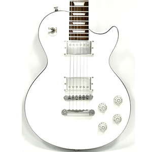 Guitare électrique de style <span class=keywords><strong>Les</strong></span> <span class=keywords><strong>Paul</strong></span>, édition limitée Pure Ice, finition blanche brillante, Eastern Music Hardluck Kings BOSSMAN - Product Image 3