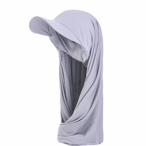 Gorra Deportiva Instantánea para Hijab con Visera Tipo Pico de Pato, Protección UV Integrada, Capa para Uso Modesto, Venta al por Mayor, Personalizable - Product Image 2