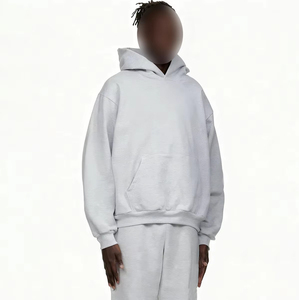 Sweat-shirt unisexe surdimensionné en coton confortable et lourd |   Pull-over de style streetwear américain |   Sweat-shirt à capuche pour jeune créateur de mode - Product Image 3