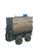 Chariot minier souterrain à voie étroite Zlinktric, série MGC, nouvelle génération, robuste, avec pompe et roulement, capacité 510 kg