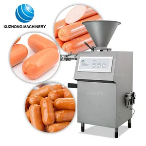 Automatische quantitative Wurst verknüpfung maschine Produktions linie Wurst füll maschine Kommerzielle Wurst maschine