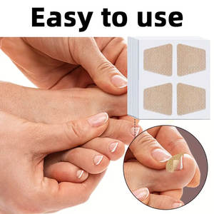 Patchs de traitement des ongles marron 88 pièces, autocollants correcteurs antifongiques pour ongles incarnés, soin des ongles abîmés et paronychie - Product Image 5