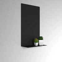Étagère de rangement murale nouveau produit organisateur mural en métal étagère de salle de bain industrielle support mural moderne décor à la maison