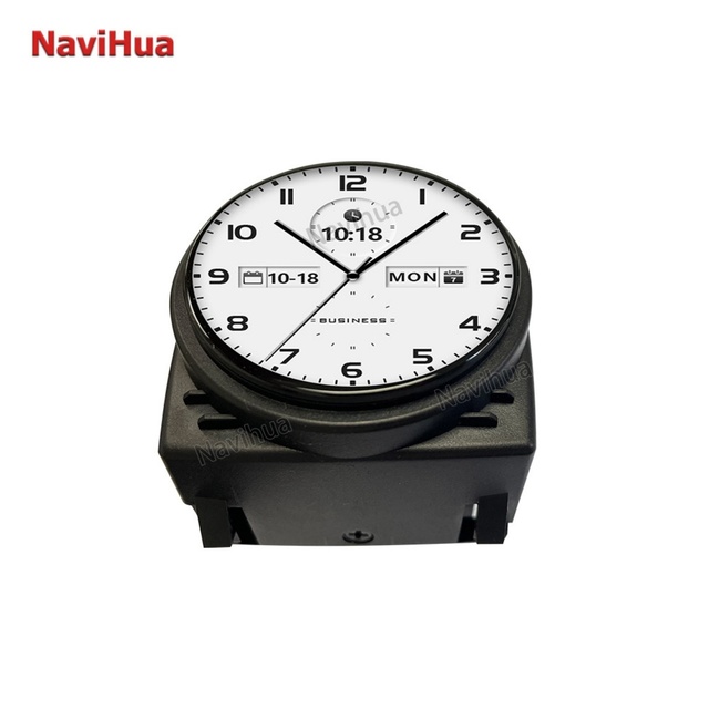 Navihua Car Stopwatch Smart Clock Smart Intelligent Stopwatch Interior Time Display Compass for Benz C,E,S,G CLS Class
