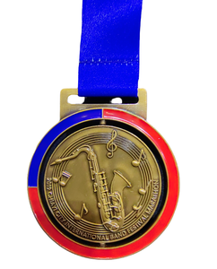China Wholesale New Souvenir Engraved Spinning Medal Customized Metal Medallions Lanyard and Medal