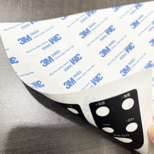OEM Custom Control PVC Pad pannello elettrico etichetta 3m Pet PC pellicola in plastica PVC adesivi elettronici 3D Logo distribuzione epossidica - Product Image 5