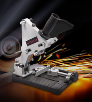 Support pour meuleuse d'angle Support de coupe Support en aluminium Base en fer 100 -115 Coupe pour meuleuse d'angle