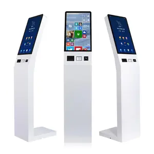 21.5 inch smart parking payment kiosk with printer ,card reader , pos terminal payment kiosk