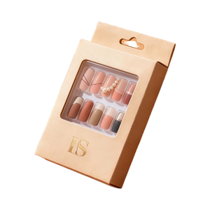 Mặc áo giáp tùy chỉnh đồ trang sức thư mục hộp PVC cửa sổ có thể tái chế UV lớp phủ nhỏ hàng loạt bao bì cho Bông Tai Nhẫn đồng hồ kính - Product Image 1