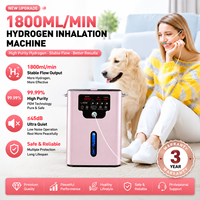Appareil de thérapie moléculaire 3 en 1 Pem System Device 99,99% Oxygène, 1800 ml/min, générateur d'hydrogène, inhalateur