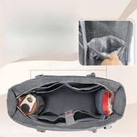 Sac fourre-tout pour ordinateur portable grande capacité, sac pour ordinateur 14 pouces, sac à main pour femme, sac de travail multi-poches, sac à bandoulière