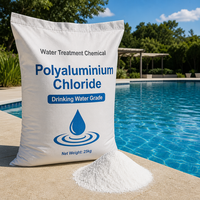 Chlorure de polyaluminium en poudre blanche PAC 30% pour l'eau potable