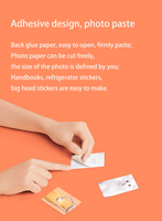 Qualité fine pour imprimante portable en papier d'impression et de collage de poche XIAOMI Chaque boîte contient 50 feuilles