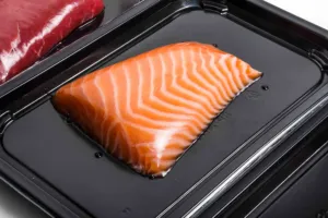 Commercio all'ingrosso alta barriera Evoh Pa customizzata tazza di plastica sigillante pellicola per sigillare la macchina pellicola per la pelle per salsiccia di manzo pesce di pollo - Product Image 3