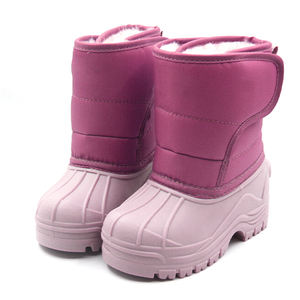 รองเท้าบูทกันหนาวสำหรับเด็กผู้หญิงเด็กผู้ชายรองเท้ากันหนาวขนเฟอร์ให้ความอบอุ่นกันน้ำดีไซน์หรูหราออกแบบได้ตามต้องการสำหรับ2025/2026 - Product Image 1