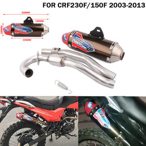 Tuyaux d'échappement intermédiaire et arrière pour Honda CRF230F/150F 2003 2004 2005 2006-2013 Moto tout-terrain électrique - Product Image 2