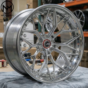 Jantes de voiture de tourisme Maxtera forgées sur mesure AL13 R80 3 pièces pour Porsche 911 <span class=keywords><strong>GT3</strong></span> <span class=keywords><strong>RS</strong></span> BMW M3 M4 M5 <span class=keywords><strong>Audi</strong></span> RS6 G63 AMG en alliage - Product Image 1