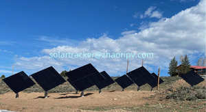 Sistema de Seguimiento <span class=keywords><strong>Solar</strong></span> Automático de Doble Eje, Kit de Seguidor <span class=keywords><strong>Solar</strong></span> de 8 Paneles, 2 Ejes - Product Image 5
