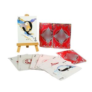 Cartas de juego personalizadas con textura refractada y esquinas redondeadas para juegos de cartas, juego de póker - Product Image 2