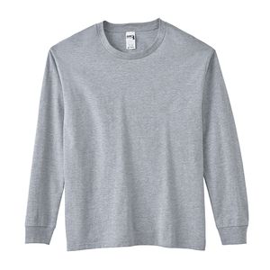 เสื้อยืดแขนยาววินเทจฮิปฮอปผ้าฝ้าย100% สำหรับผู้ชายเสื้อผ้าแนวสตรีทใส่ได้ทุกเพศทรงหลวมใส่ได้ทั้งฤดูใบไม้ร่วง/ฤดูหนาวกำหนดโลโก้ได้ตามต้องการ - Product Image 1