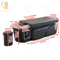 Lit de lavage de cheveux de salon de coiffure de nouvelle conception Chuque, lit de lavage de cheveux de salon de coiffure, lit de lavage de cheveux thaïlandais, massage de la tête, lit de beauté pour le shampooing
