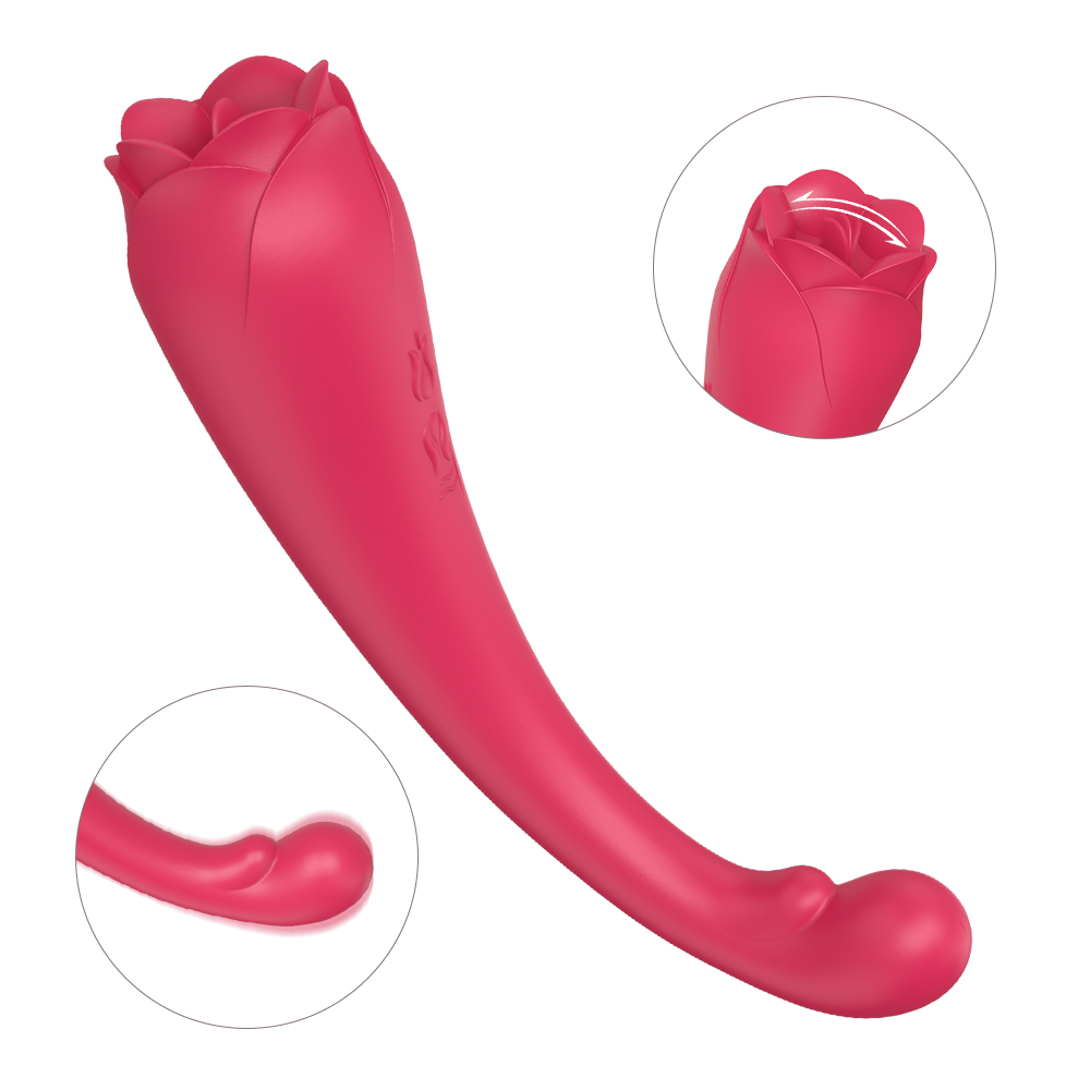rose toy 2.0 with a real tongue