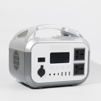 Source d'alimentation portable 600W avec chargeur intégré, batterie de stockage mobile à énergie solaire 70W/120W pour le camping en extérieur