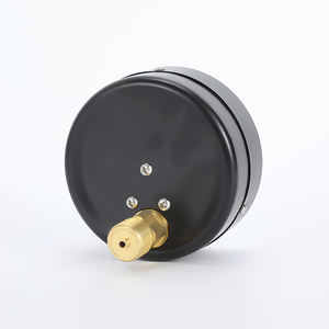 <span class=keywords><strong>Manomètre</strong></span> d'<span class=keywords><strong>oxygène</strong></span> en laiton de qualité précise 4cun pression ajouter des jauges arrière pour l'eau Mpa - Product Image 2