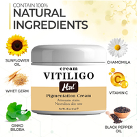 Crème de Traitement pour le Vitiligo – Crème de Pigmentation Contre les Dommages Solaires, Réduit les Taches et Unifie le Teint, Réparation Profonde