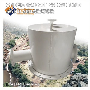 저탄소강 사이클론 모래 분리기 소용돌이 탐지기 광물 분리기 제품 - Product Image 2