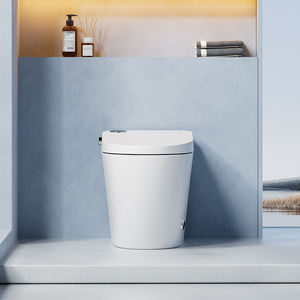 <span class=keywords><strong>WC</strong></span> <span class=keywords><strong>suspendu</strong></span> en céramique encastré au sol, réservoir intégré, chasse d'eau automatique, télé<span class=keywords><strong>commande</strong></span> intelligente pour la maison - Product Image 4