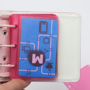 A6 Mini classeur poches planificateur Inserts Budget espèces enveloppes <span class=keywords><strong>pochette</strong></span> étanche <span class=keywords><strong>pour</strong></span> <span class=keywords><strong>carte</strong></span> de crédit Bill reliure à feuilles mobiles - Product Image 5