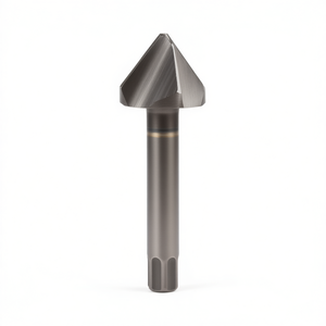 Fraise à chanfreiner à 90 degrés HSS revêtue de TiAlN, 3 flûtes, queue cylindrique DIN 335 C - Product Image 2