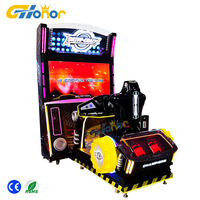 Machine d'arcade de divertissement, jeu vidéo Drive Crazy, jeux à jetons, machine à pièces, simulateur, vente chaude