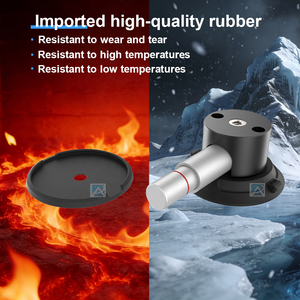 Support de caméra d'<span class=keywords><strong>action</strong></span> pour moto Altowell de qualité industrielle, ventouse à vide robuste de 3 pouces, pompe manuelle, alliage d'aluminium, silicone - Product Image 5