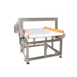 automatic metal detector machine High sensitivity and stability Conveyor belt metal Detectors big screen inspection machine